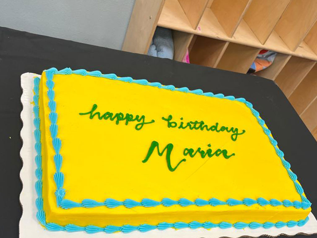 Celebrating with Maria A Cake to Remember